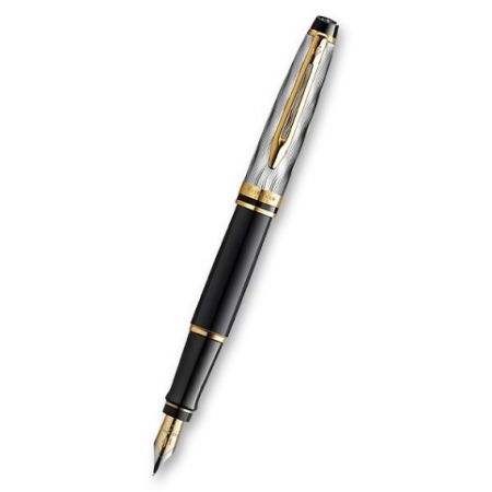 Waterman Expert Deluxe Black GT sada plnicí pero a pouzdro