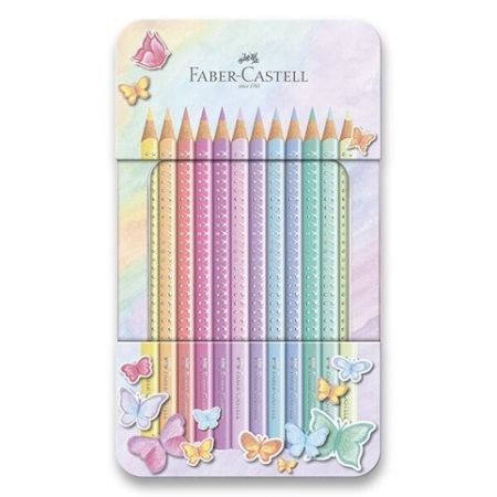 Pastelky Faber-Castell Sparkle 12 barev