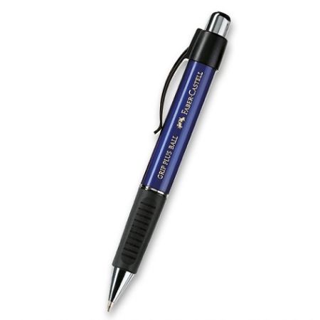 Kuličková tužka Faber-Castell Grip Plus Ball 1407 modrá