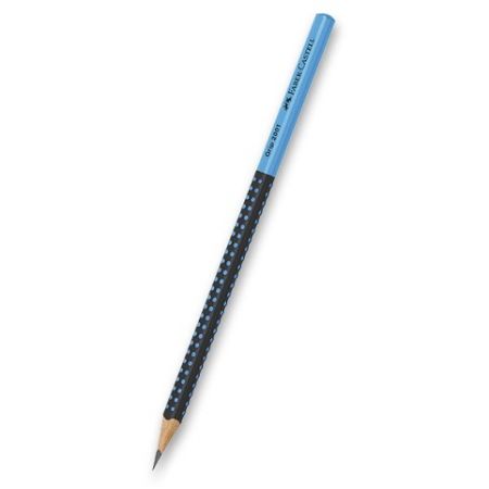 Grafitová tužka Faber-Castell Grip 2001 Two Tone tvrdost HB, černá/modrá