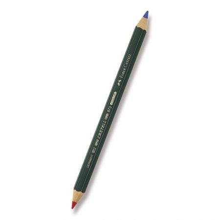 Pastelka Faber-Castell Castell 873 červená/modrá