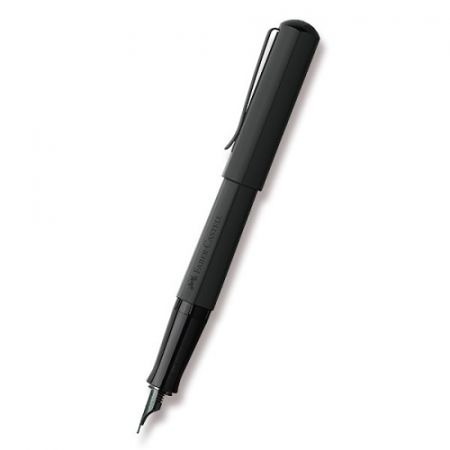 Faber-Castell Hexo Black Matt hrot M - plnicí pero