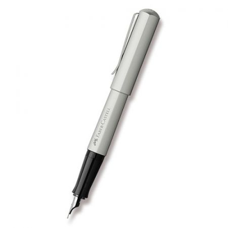 Faber-Castell Hexo Silver Matt hrot M - plnicí pero