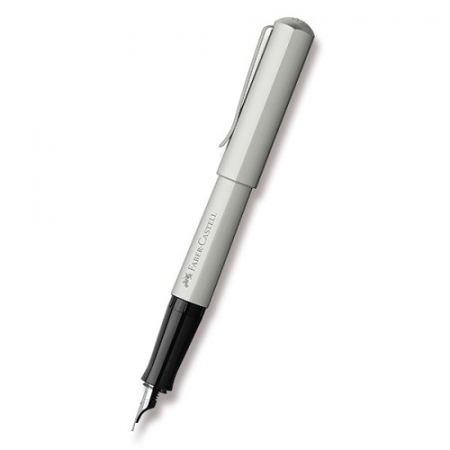 Faber-Castell Hexo Silver Matt hrot F - plnicí pero