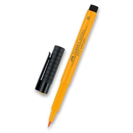 Popisovač Faber-Castell Pitt Artist Pen Brush - žluté a oranžové odstíny 109