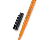 Popisovač Faber-Castell Pitt Artist Pen Brush - žluté a oranžové odstíny 113