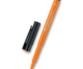 Popisovač Faber-Castell Pitt Artist Pen Brush - žluté a oranžové odstíny 186