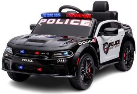 Dětské elektrické auto Dodge POLICE + dálkový ovladač