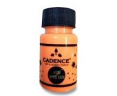 Akrylové barvy Cadence Premium 50 ml, svítící ve tmě, oranžová