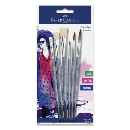 Sada štětců Faber-Castell Brush Set 6 ks