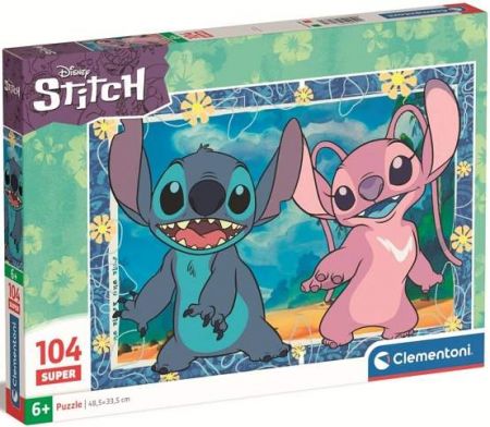 Puzzle 104 Super Disney Stitch