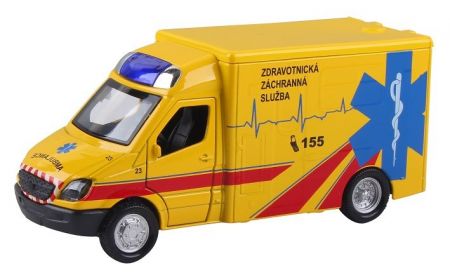 Záchranáři 1:36 Ambulance ZZS Mercedes-Benz - bez obalu