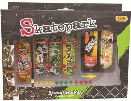 SKATEBOARD sada 6ks