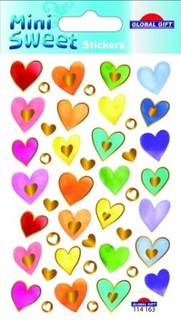 Samol. GG MS 114163 Colorful hearts