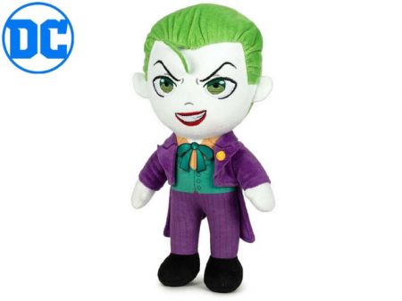 DC Joker plyšový 27cm stojící na kartě