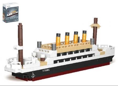 Stavebnice mini KOCO Titanic plast 271ks