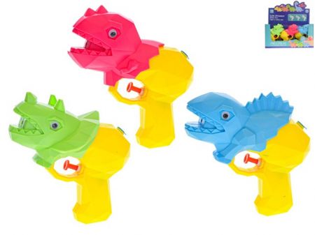 Vodní pistole/dinosaurus 15cm 3druhy