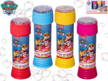 Paw Patrol bublifuk 11cm 59ml s labyrintem 4barvy 