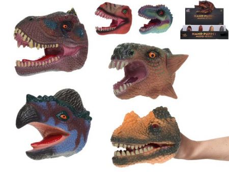 Maňásek prstový dinosaurus 10cm 6druhů