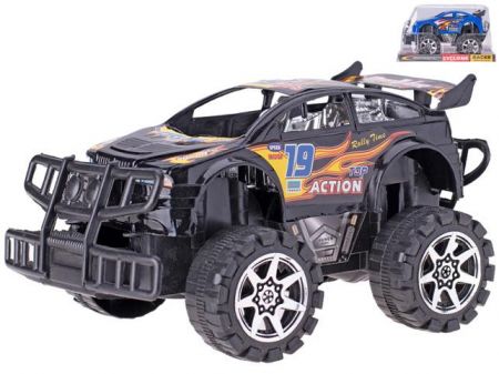 Monster truck 18,5cm na setrvačník 2barvy v krabičce