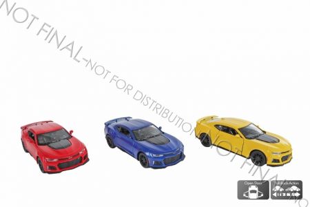 Chevrolet Camaro ZL1 2017 12,5cm 1:38 kov zpětný chod 3barvy