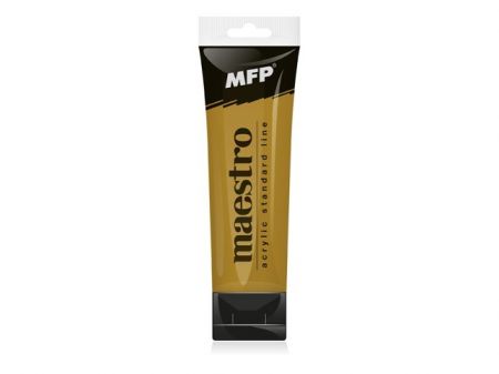 Akrylová barva MFP Maestro 75ml - metallic gold