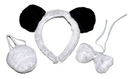 Maska Panda set karneval / 880241 /