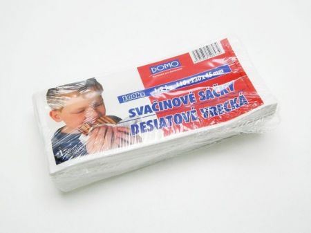 Sáček papírový 0,5kg svačinový 100ks (11x23x4,5cm)