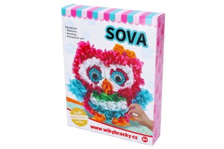 Set kreativní - Sova /011657/