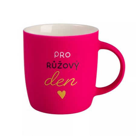 ALBI Sametový hrnek - Růžový den