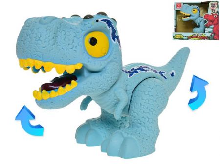 Dinosaurus Velociraptor 17cm pohyblivé části v krabičce