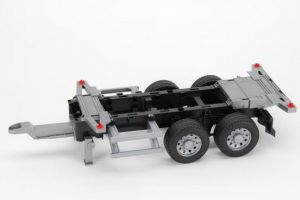 -BRUDER 42781 podvozek přívěsu 02749 03580 2749 3580 NÁHRADNÍ DÍL - DOPLNĚK