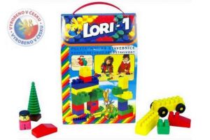 LORI 1 Stavebnice 50ks v krabici