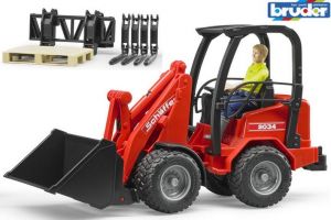 BRUDER 02191 (2191) - Nakladač SCHAFFER s figurkou a příslušenstvím