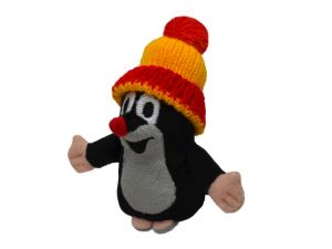 Krtek 10cm prst.maň.kulich čer