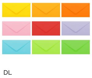 Obálka dopisní barevná DL, 220 x 110 mm