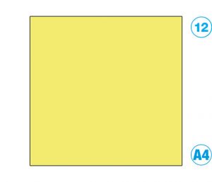 Papír A4 barevný žlutý světle