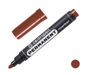 Popisovač CENTROPEN 8566 hnědý