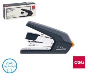 Sešívačka "BEZ NÁMAHY" DELI E0371 černá