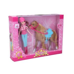 Panenka s koněm, 21 cm