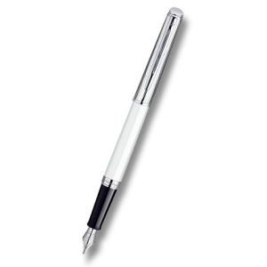Waterman Hémisphere DeLuxe Metal & White CT hrot F