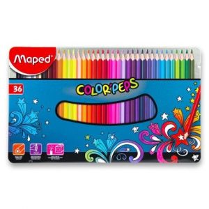 Pastelky Maped Color‚Peps Metal Box 36ks