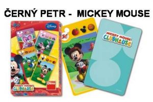 DINO-Karty kvarteto - MICKEY MOUSE (MM CLub House) Mickeyho klubík