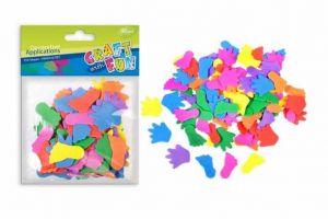 Konfety dekorace pěnovka mix kreativní