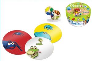 Grabolo junior společenská hra v plechové krabičce
