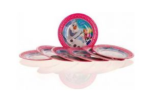 Papírové talířky Frozen 19,5cm 8ks