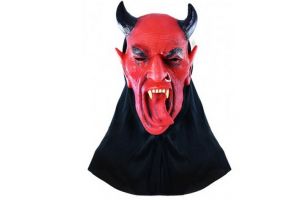 Maska čert s jazykem