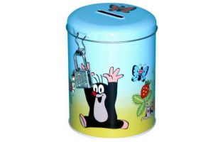 Pokladnička - Krtek 9 x 9 x11 cm