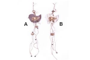 Dekorace závěs ptáček