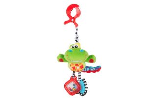PLAYGRO Závěsný krokodýl s klipem